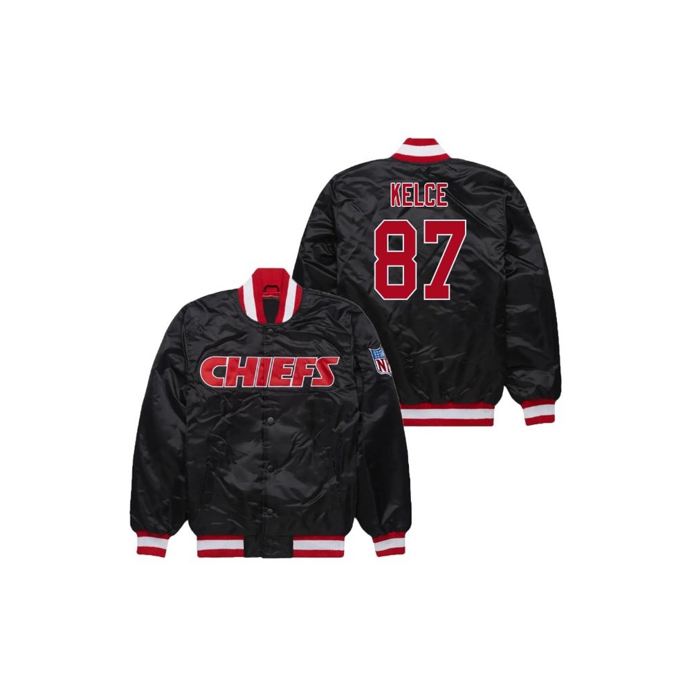 kansas city chiefs black jacket #87